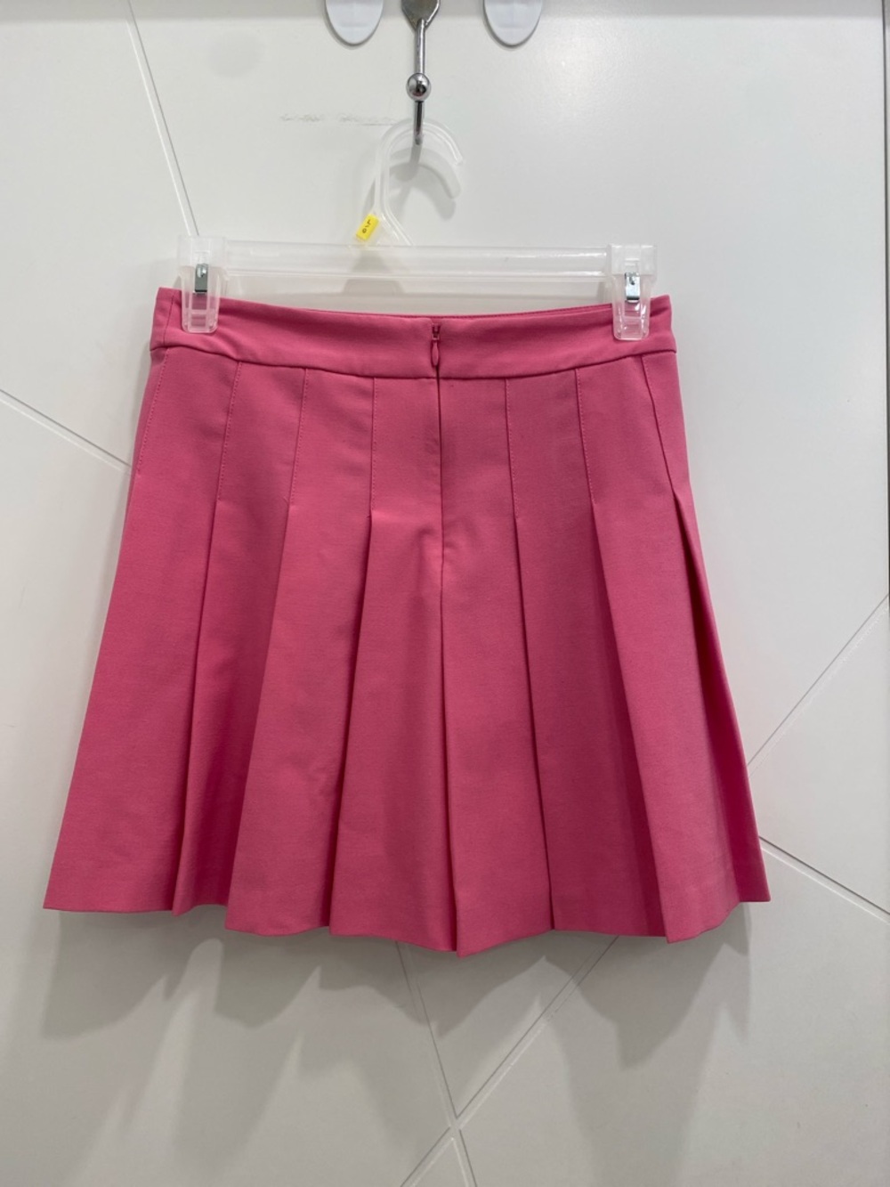 Outfit! Barbiecore Ruched Crop Top and Pink Pleated Tennis Skirt Size 0 Small - Picture 10 of 12